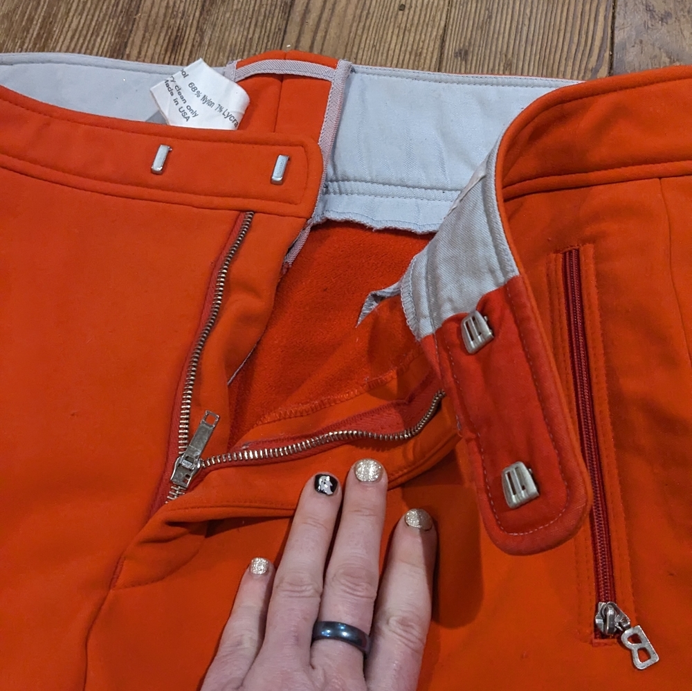 Vintage Bogner Flare Soft Shell Skin Pants - Picture 3 of 11